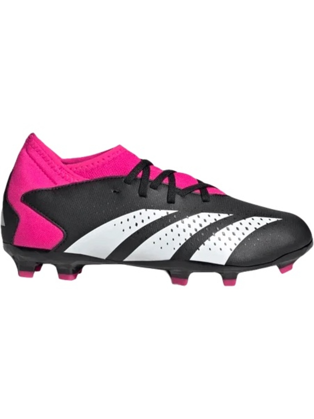 Adidas Girls Predator Accuracy.1 Black and Pink Soccer Cleats Size 1.5